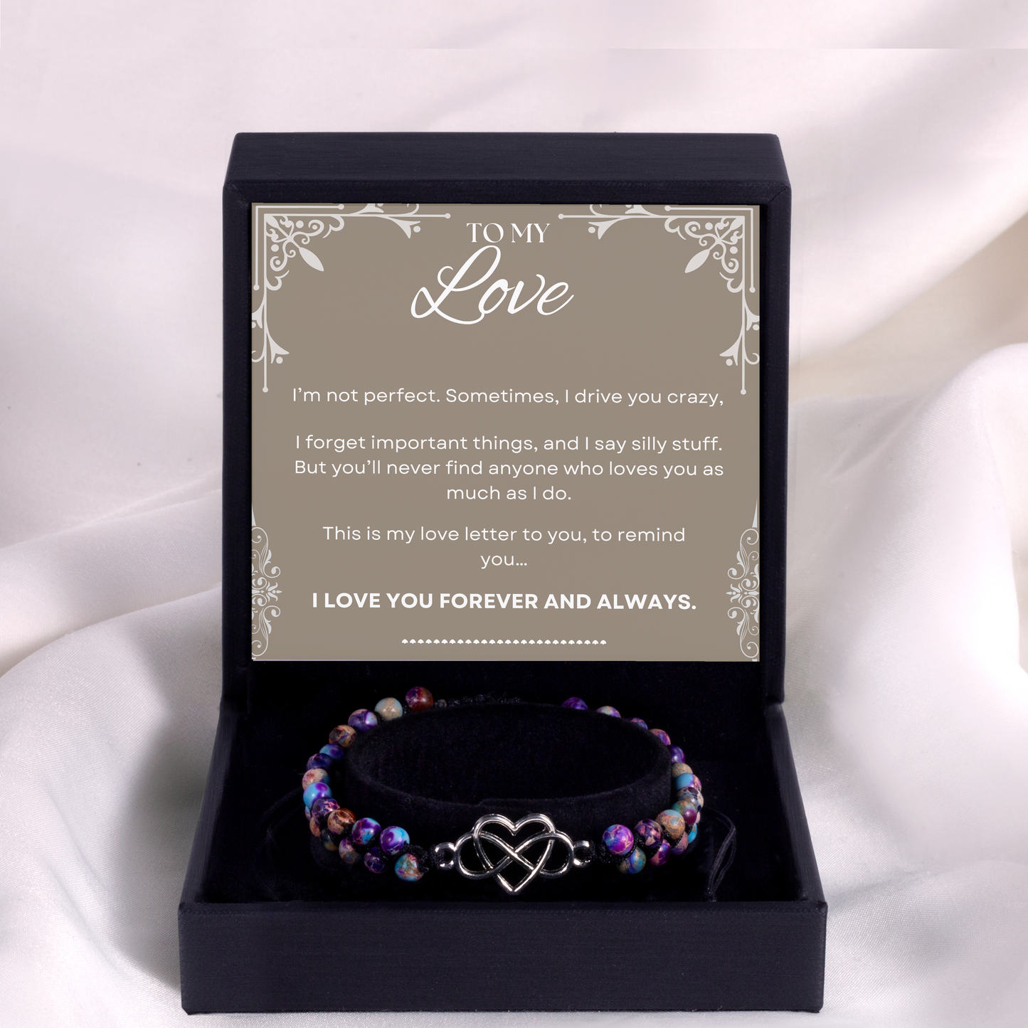 To My Love "Love Letter" Bracelet Gift Set