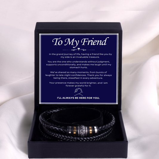 To My Friend "Invaluable Treasure" Bracelet Gift Set