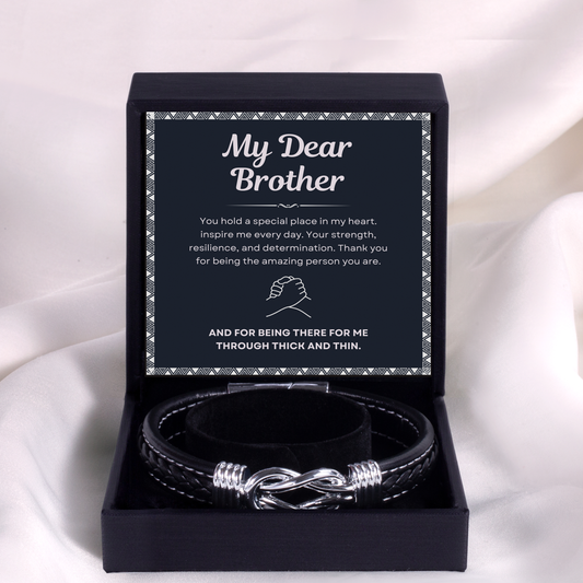 My Dear Brother "An Inspiration" Bracelet Gift Set
