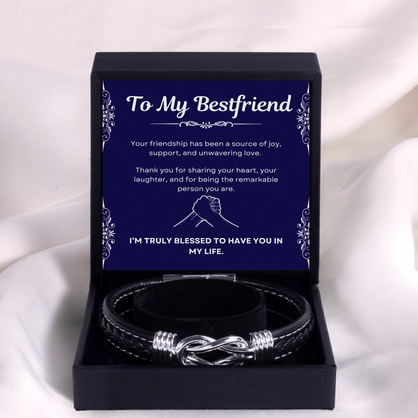 To My Best Friend "Unique Friendship" Bracelet Gift Set