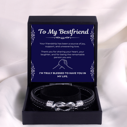 To My Best Friend "Unique Friendship" Bracelet Gift Set
